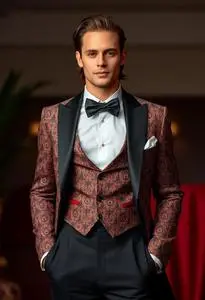 Casino Royale Party Attire face swap