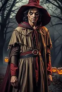 Adult Blow Halloween Costume face swap
