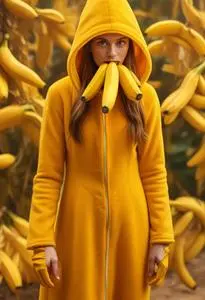 Blow Banana Costume face swap