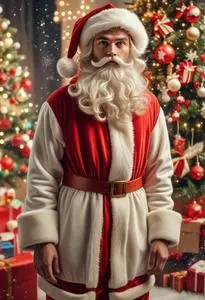 Blow Santa Costume face swap