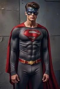 Blow Superhero Costume face swap