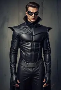 Super Villain Costume face swap