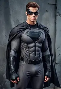 Superhero Super Villain Costume face swap