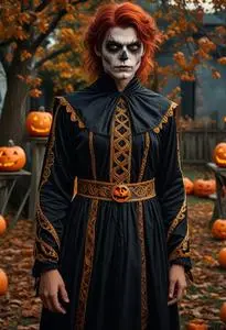 Mythological Halloween Costume face swap