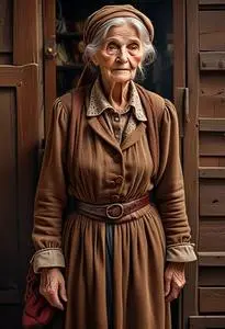 Old Woman Shoe Costume face swap