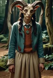 Pans Labyrinth Costume face swap