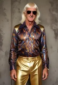 Jimmy Savile Costume face swap