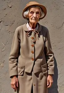 Little Old Lady Who Lived Shoe Costume face swap