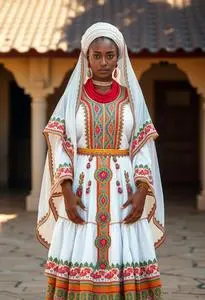 dessy blush bridesmaid dresses Pink Ethiopian Wedding Dress  Elegant Handcrafted Habesha Kemis with Intricate Embroidery for Weddings, Melse, and Cultural Celebrations S