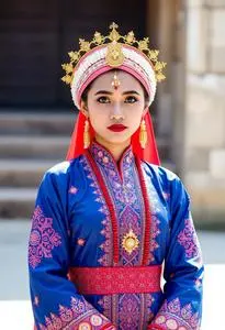 Oron Traditional Marriage Outfit face swap