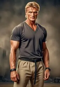 Dolph Lundgren Martial Arts face swap