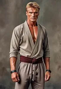 Dolph Lundgren Martial Arts face swap