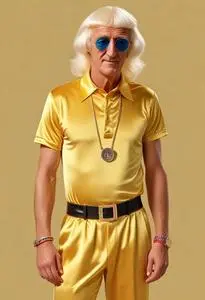 Jimmy Saville Fancy Dress face swap