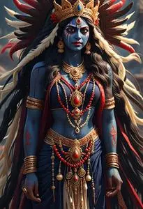 Kali Maa face swap