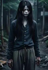 Kuchisake Onna face swap