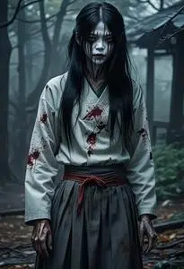 Kuchisake Onna Halloween face swap