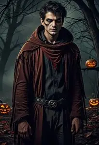 Man Trio Halloween face swap
