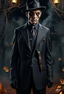 Massive Mobster Halloween face swap