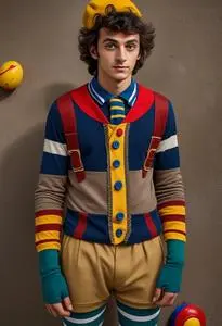 Noddy Fancy Dress face swap