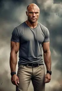 Randy Couture face swap