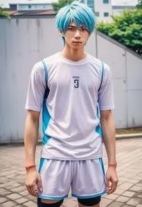 Tetsuya Kuroko Cosplay face swap