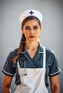 Blink Nurse Costume face swap