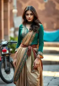 Bollywood Actress Movie Costume face swap