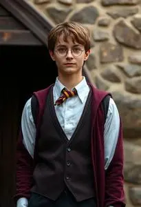 Brian Potter Fancy Dress face swap