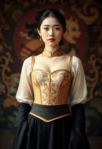 Shushu Tong Corset face swap