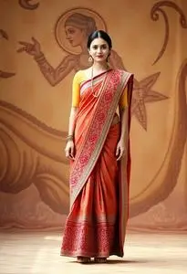 Sia Valsad Chaniya Choli face swap
