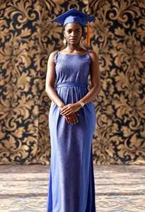slim fit dress slacks Eke Graduation Gown With Cap – Obioma Fashion- Buy African Print main image 1