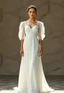 Jagger Wedding Dress face swap