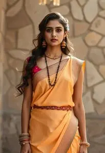 Kediya Style Blouse Chaniya Choli face swap