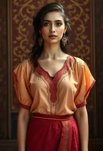 Parvati Style Blouse face swap