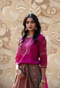 Rajasthani Style Blouse face swap