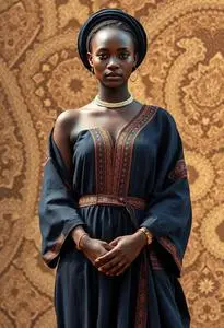 African Spiritual Clothes face swap