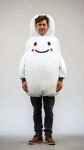 Adult Squishmallow Costume face swap