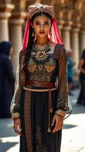 chinese dress ladies Girls Arabian Nights Princess Costume Set