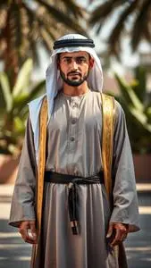 Arabic Clothes Male Costume face swap