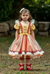 Child Andy Pandy Fancy Dress face swap