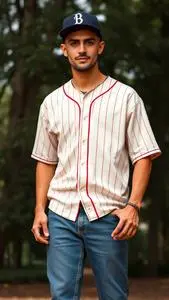 Benny Jet Rodriguez Sandlot Adult Costume face swap