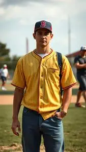 Benny Jet Rodriguez Sandlot Adult Costume face swap