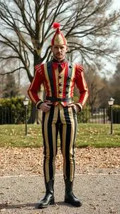 Circus Acrobat Costume Male face swap