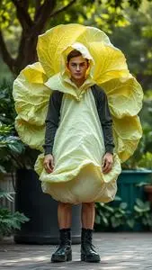 Cabbage Fancy Dress Costume face swap