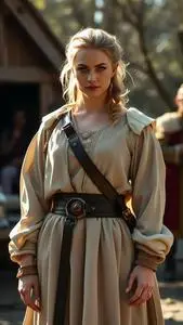Brienne Tarth Costume face swap