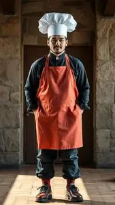 Cook Costume face swap