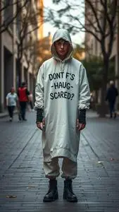 Dont Hug Scared Costume face swap