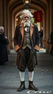 Ebenezer Scrooge Outfit Costume face swap