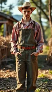 Farmer Dell Costume face swap