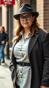 Gangster Moll Costume Plus Size face swap